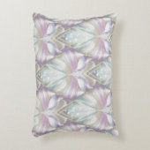 Pastel Paars Oracle Owl Patroon Accent Kussen (Voorkant(Verticaal))