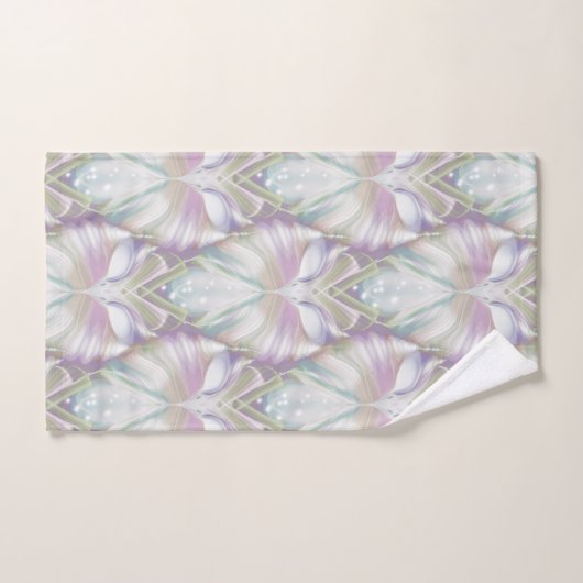 Pastel Paars Oracle Owl Patroon Bad Handdoek (Handdoek)