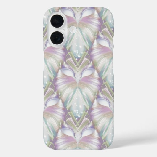 Pastel Paars Oracle Owl Patroon Case-Mate iPhone Case (Achterkant)