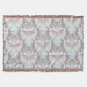 Pastel Paars Oracle Owl Patroon Deken (Voorkant)