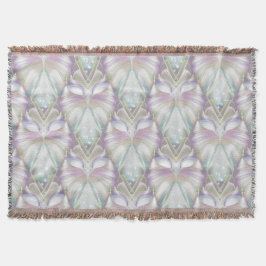 Pastel Paars Oracle Owl Patroon Deken