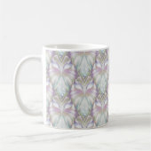 Pastel Paars Oracle Owl Patroon Koffiemok (Links)