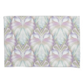 Pastel Paars Oracle Owl Patroon Kussensloop (Voorkant-Links)