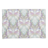 Pastel Paars Oracle Owl Patroon Kussensloop (Voorkant-Rechts)