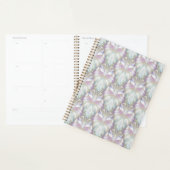 Pastel Paars Oracle Owl Patroon Planner (Display)