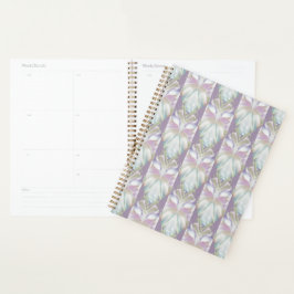 Pastel Paars Oracle Owl Patroon Planner