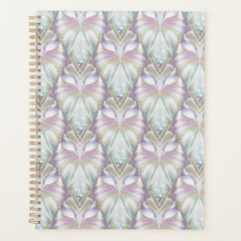Pastel Paars Oracle Owl Patroon Planner