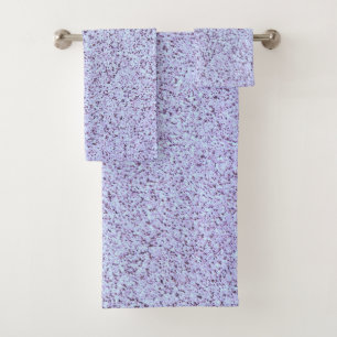 Pastel Paarse betontextuur Bad Handdoek