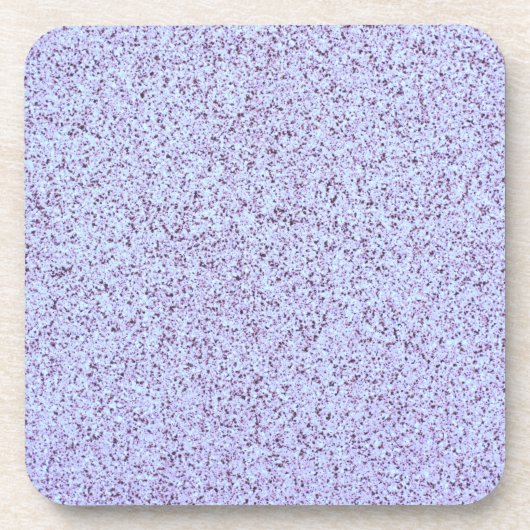 Pastel Paarse betontextuur Bier Onderzetter (Voorkant)