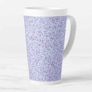 Pastel Paarse betontextuur Latte Mok