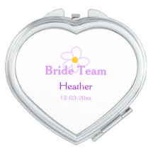 Pastel paarse bloem bruidsmeisje bruid team boho m