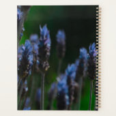 Pastel Paarse Blue Lavender Flowers Planner (Achterkant)