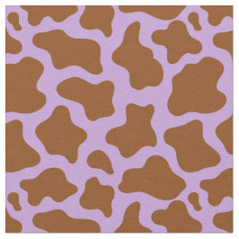 pastel paarse bruine koe stof