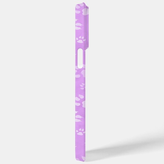 PASTEL PAARSE DOG PAWS Case-Mate iPhone CASE (Achterkant / Rechts)