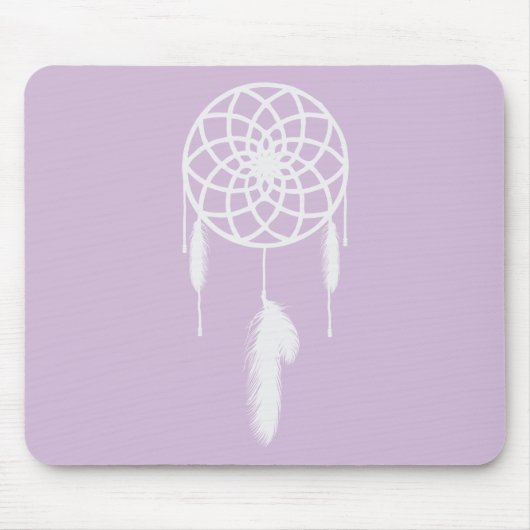 Pastel Paarse Dream Catcher Muismat (Voorkant)
