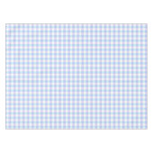 Pastel Paarse Gingham Tafelkleed (Voorkant (Horizontaal))