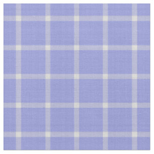 Pastel Paarse Grote Gingham Streep Stof