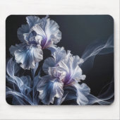 Pastel Paarse Iris Blossom Muismat (Voorkant)