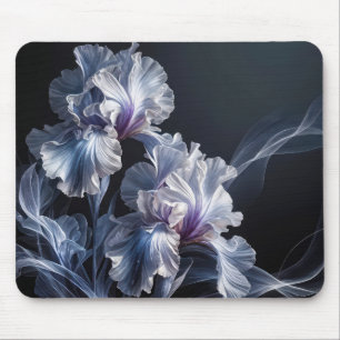 Pastel Paarse Iris Blossom Muismat