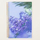 Pastel Paarse Jacaranda Tree Flowers Planner (Voorkant)