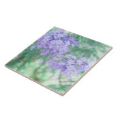 Pastel Paarse Jacaranda Tree Flowers Tegeltje (Zijkant)
