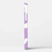 pastel paarse koe print kawaii Case-Mate iPhone case (Achterkant / Links)
