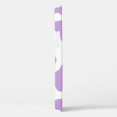 pastel paarse koe print kawaii Case-Mate iPhone case (Achterkant / Rechts)