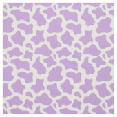 pastel paarse koe print kawaii stof (Swatch)