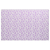 pastel paarse koe print kawaii stof (Fat Quarter)