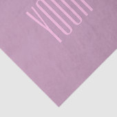 Pastel Paarse & Lichtroze | Moderne bewerkbare tek Tissuepapier (Detail)