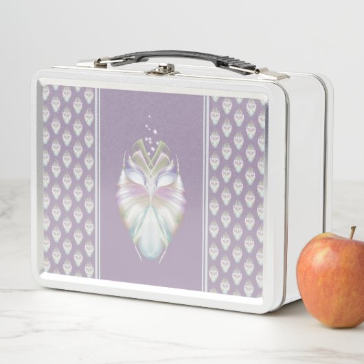 Pastel Paarse Oracle Owl (In situ)