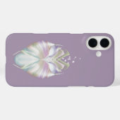 Pastel Paarse Oracle Owl Case-Mate iPhone Case (Achterkant (horizontaal))