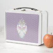 Pastel Paarse Oracle Owl Monogram (In situ)