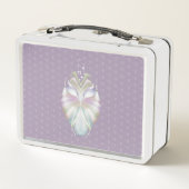 Pastel Paarse Oracle Owl Monogram (Achterkant)