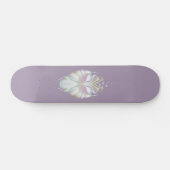 Pastel Paarse Oracle Owl Persoonlijk Skateboard (Horizontaal)