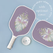 Pastel Paarse Oracle Owl Pickleball Paddle