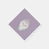 Pastel Paarse Oracle Owl Servet (Hoek)