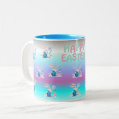 Pastel Paaseieren & Bunny Mok (Voorkant links)