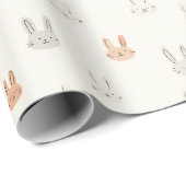 Pastel Paashaas | Pasen Inpakpapier (Rol Hoek)