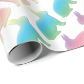 Pastel Paashaasjes Cadeaupapier (Rol Hoek)