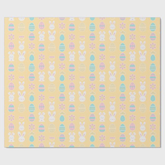 pastel paasparade inpakpapier (Vlak)