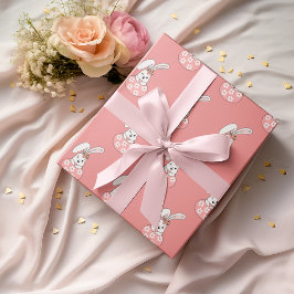 Pastel Paaswrapping papier - gepersonaliseerd