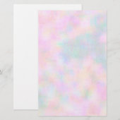 Pastel Paint Briefpapier (Voorkant / Achterkant)