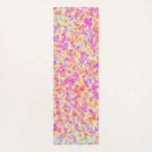 Pastel Paint Splatter Kijk Yogamat (Achterkant)