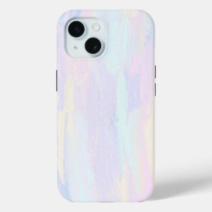 Pastel Paint Strokes iPhone 15 Case