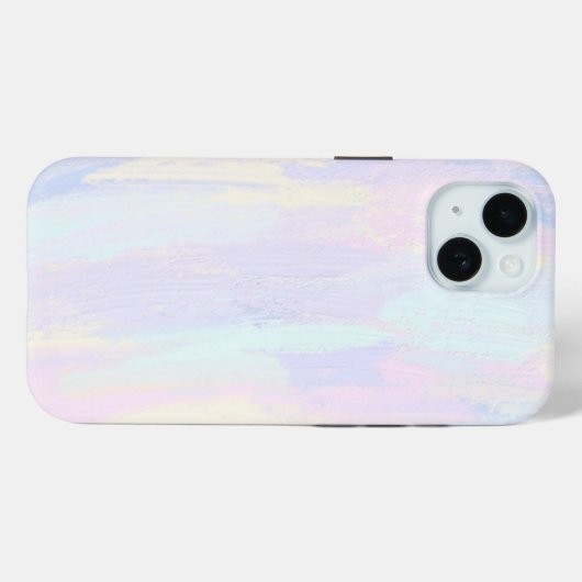 Pastel Paint Strokes Case-Mate iPhone Case (Achterkant (horizontaal))