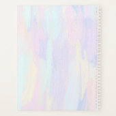 Pastel Paint Strokes Planner (Achterkant)