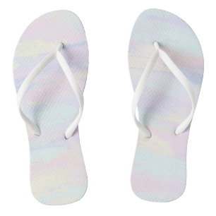 Pastel Paint Strokes Teenslippers