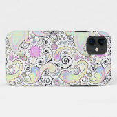 Pastel paisley Case-Mate iPhone case (Achterkant (horizontaal))