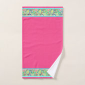 Pastel paisleyrand bad handdoek (Handdoek)